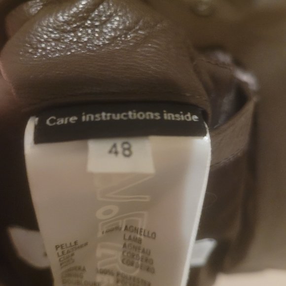 Vintage Versace Leather Jacket - Picture 7 of 7